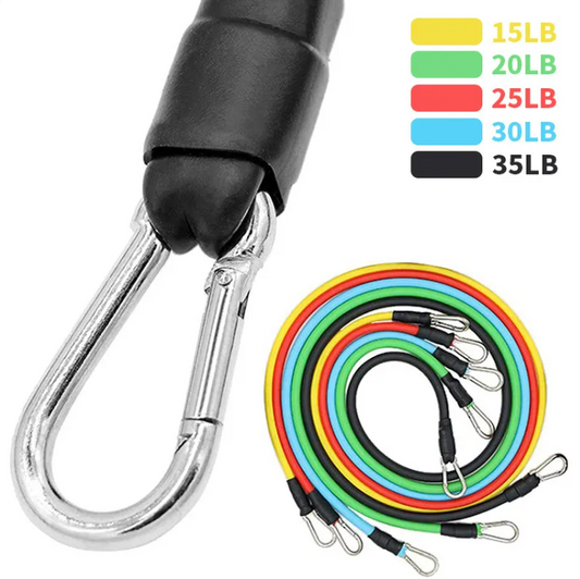 Latex-Free TPE Resistance Band Set