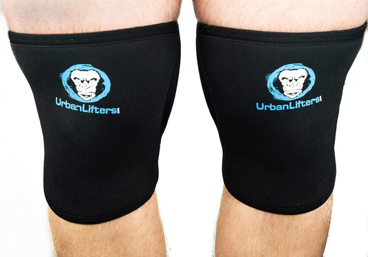 Knee Sleeves (5Mm / 7Mm) Pair. Excellent Support, Warmth, Compression and Performance Enhancement for Squats, Wod'S, Crossfit, Weightlifting, Powerlifting & Gym Goers. Suitable for Men & Woman (Black, Small)