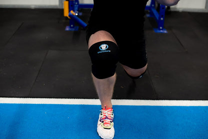Knee Sleeves (5Mm / 7Mm) Pair. Excellent Support, Warmth, Compression and Performance Enhancement for Squats, Wod'S, Crossfit, Weightlifting, Powerlifting & Gym Goers. Suitable for Men & Woman (Black, Small)