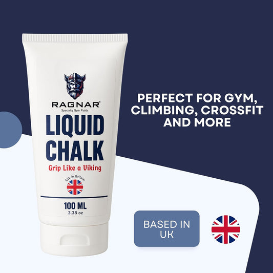 Liquid Chalk – Sports Chalk for Superior Sweat-Free Grip in Weightlifting, Crossfit, Climbing, Gymnastics & More