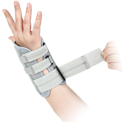 Steel-Splint Wrist Brace