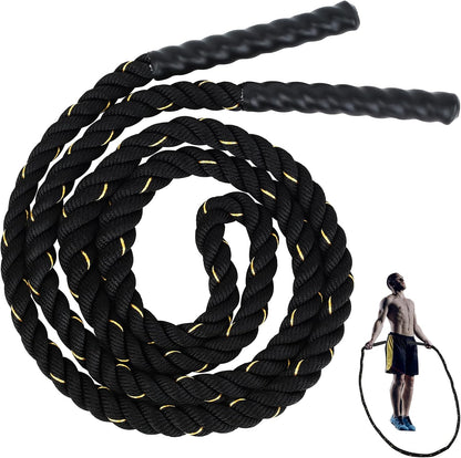 Weighted Jump Rope for Adults, 3M Heavy Fitness Skipping Rope for Workout