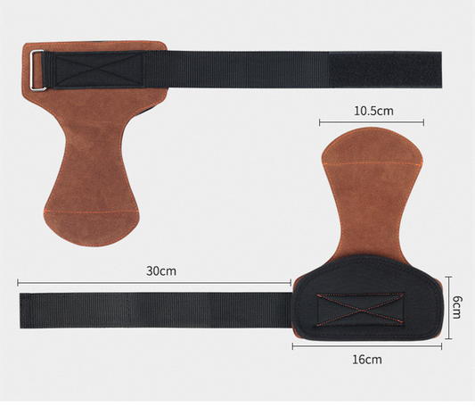 Cowhide Palm Guard & Wrist Strap