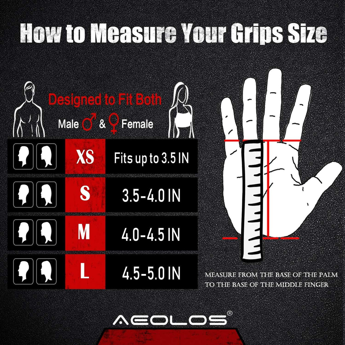 Leather Gymnastics Hand Gloves-Great for Gymnastics,Pull Up,Weight Lifting,Kettlebells and Cross Training