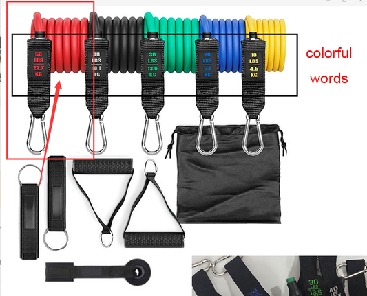 Latex Resistance Band Set