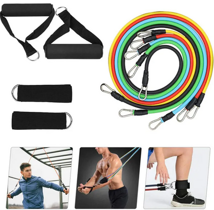 Latex-Free TPE Resistance Band Set