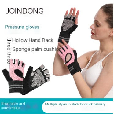 Weightlifting Gloves with Wrist Wrap