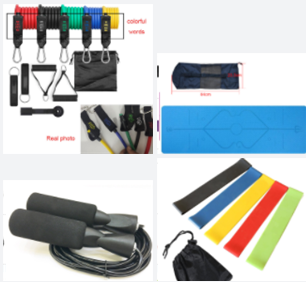 Latex Resistance Band Set