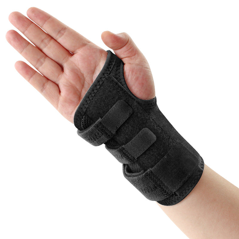 Steel-Splint Wrist Brace