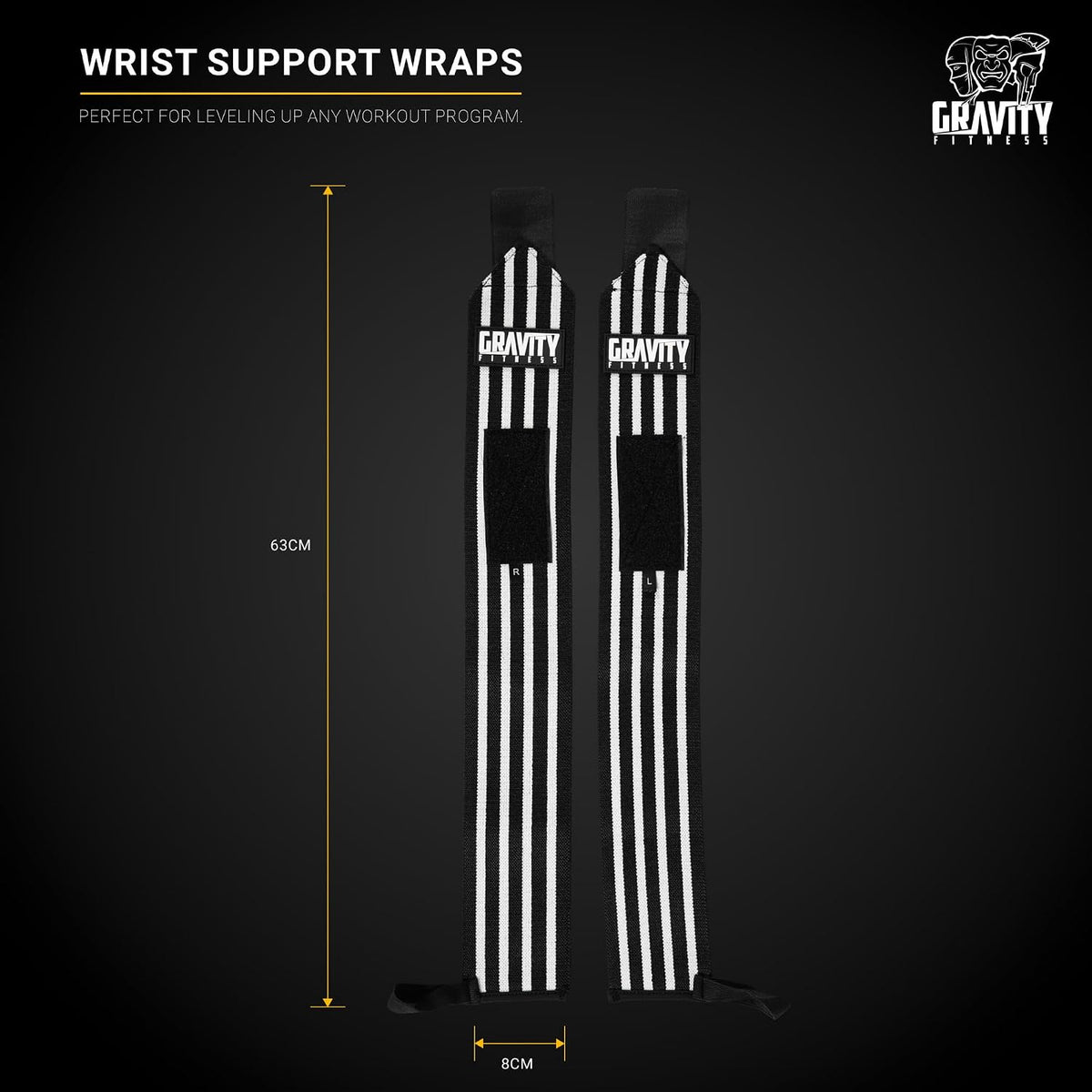 Heavy Duty Wrist Wraps for Calisthenics and Weightlifting