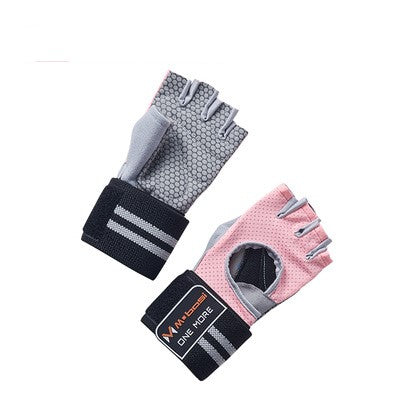 Weightlifting Gloves with Wrist Wrap