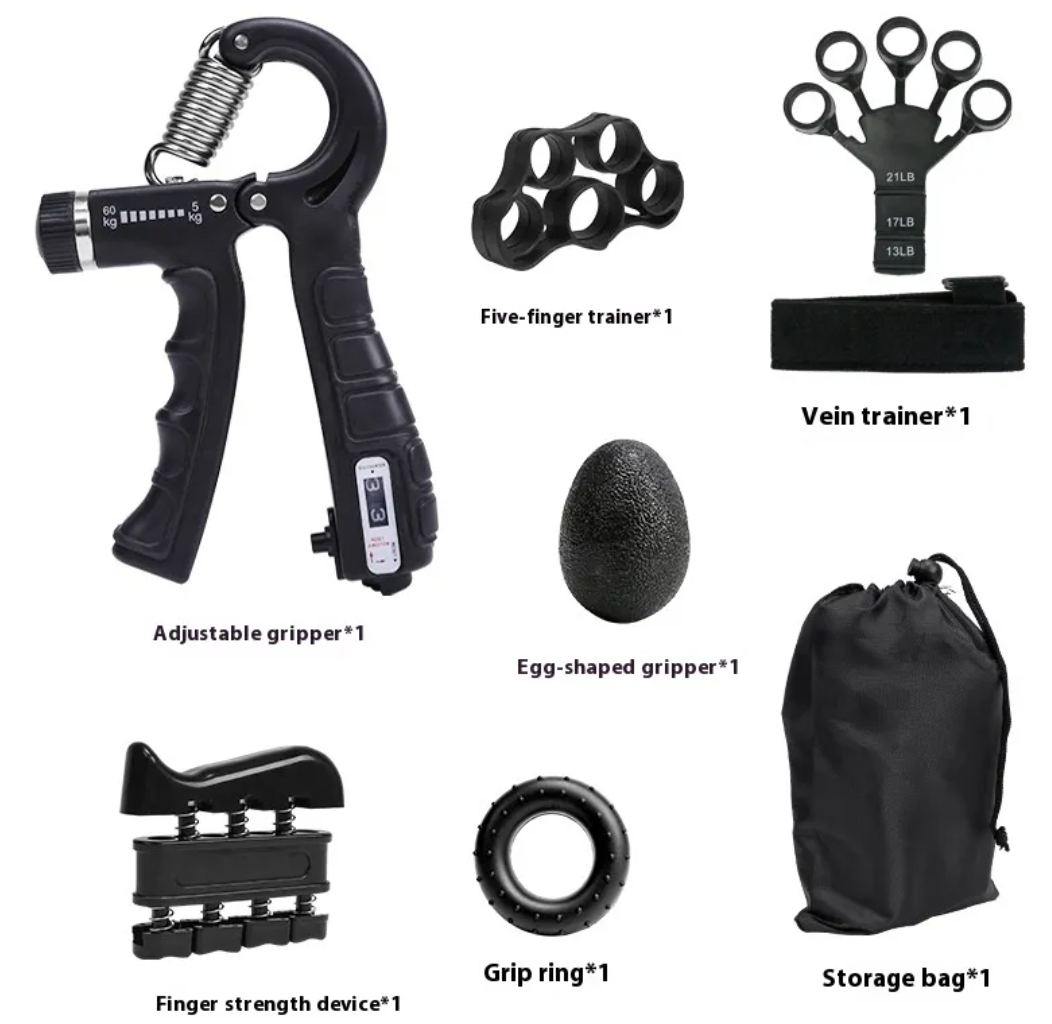 Adjustable Grip Strengthener, 5-60 kg