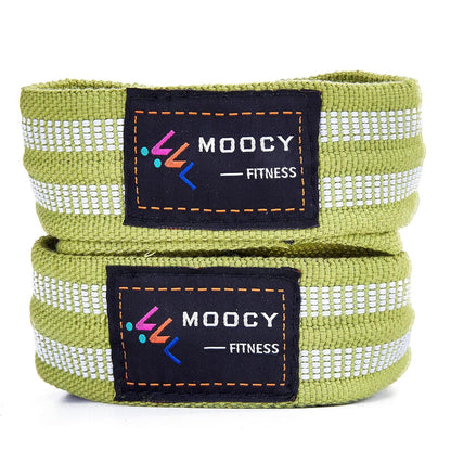 Neoprene Cotton Figure 8 Straps for Deadlift, Green, Quick Setup & Easy Use, Ideal for All Lifting Exercises, Ergonomic & Comfortable, One Year Warranty