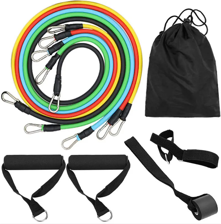 Latex-Free TPE Resistance Band Set