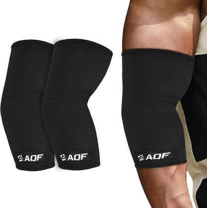 Elbow Sleeves for Weight Lifting IPL USPA Gym Support Training Pair