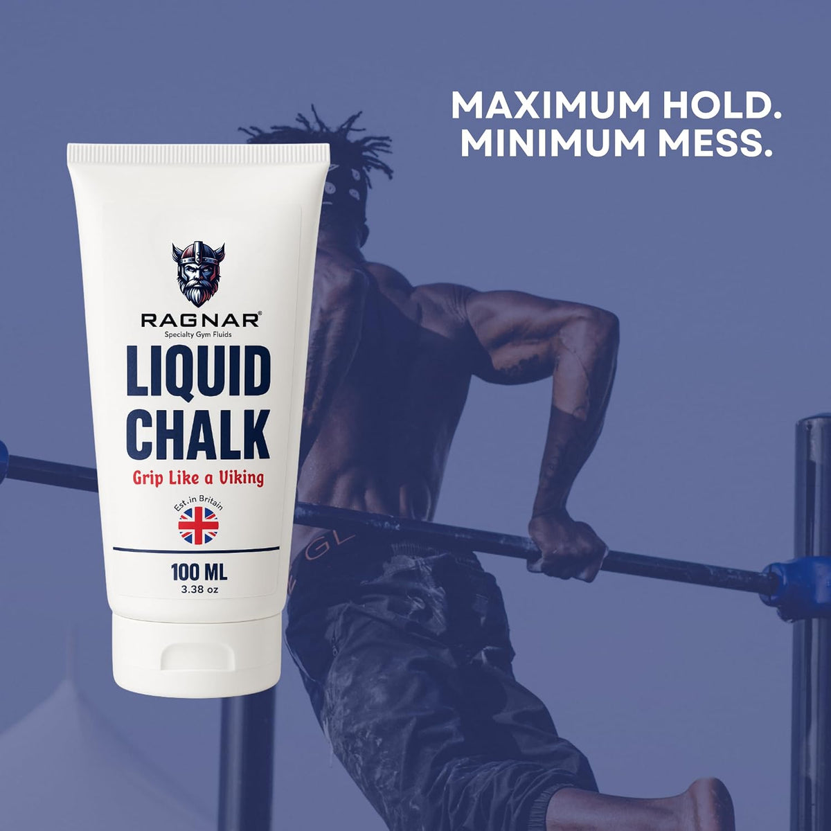 Liquid Chalk – Sports Chalk for Superior Sweat-Free Grip in Weightlifting, Crossfit, Climbing, Gymnastics & More