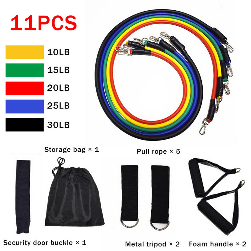 Latex Resistance Band Set
