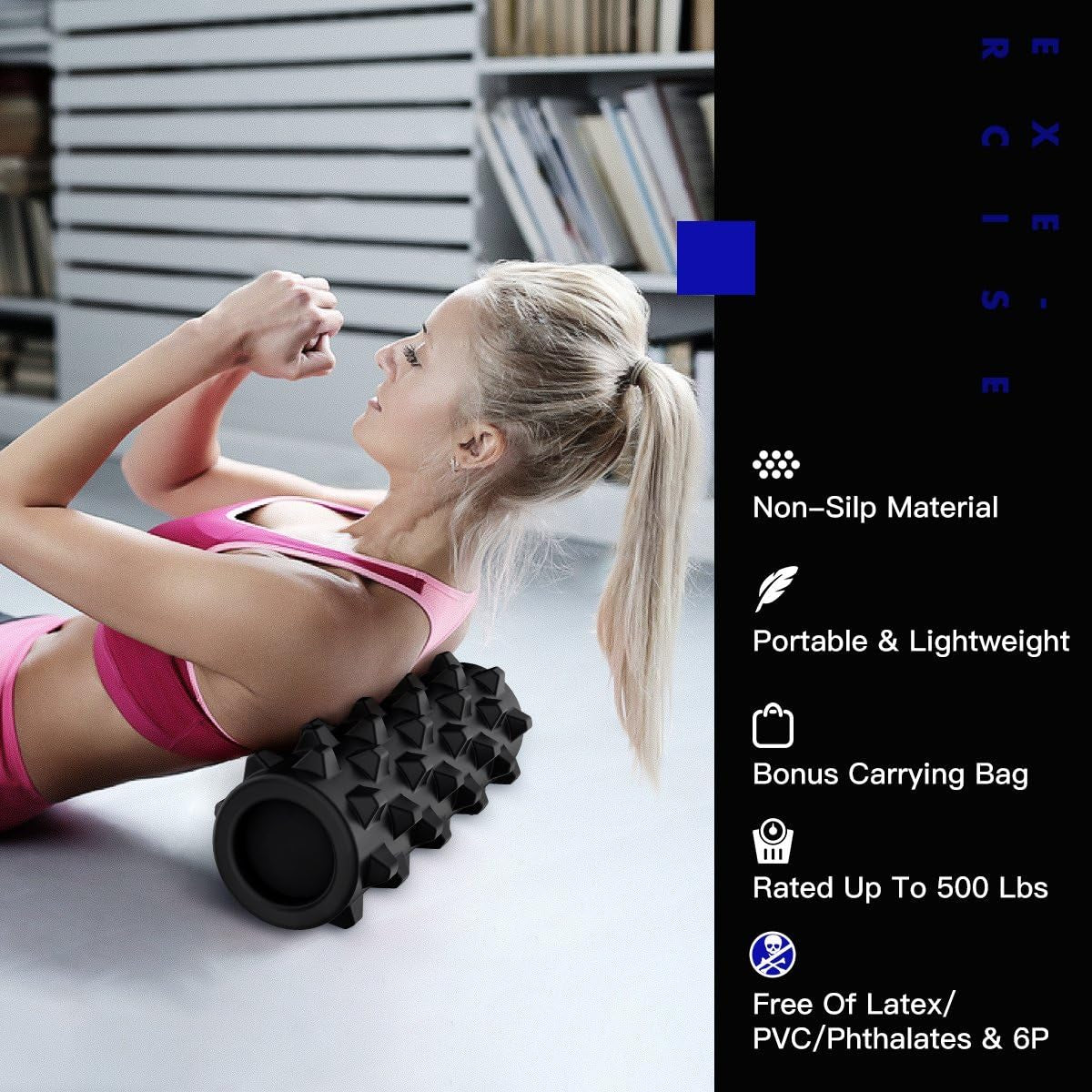 EVA Foam Roller for Deep Tissue Muscle Massage