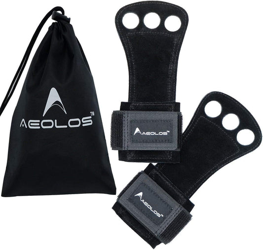 Leather Gymnastics Hand Gloves-Great for Gymnastics,Pull Up,Weight Lifting,Kettlebells and Cross Training