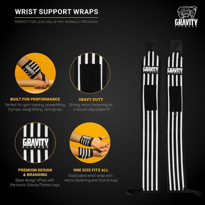 Heavy Duty Wrist Wraps for Calisthenics and Weightlifting
